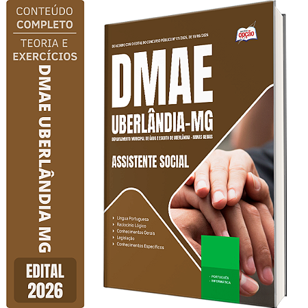 Apostila DMAE Uberlândia MG 2026 - Assistente Social