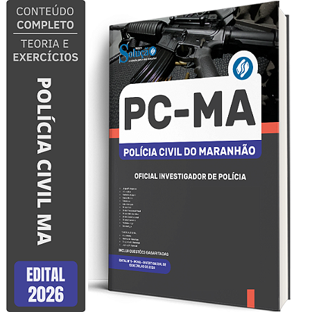 Apostila PC MA 2026 - Oficial Investigador de Polícia