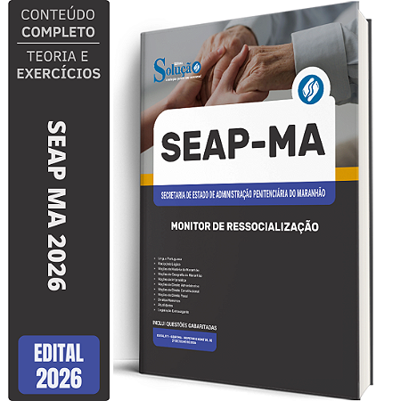 Apostila SEAP MA 2026 - Monitor de Ressocialização