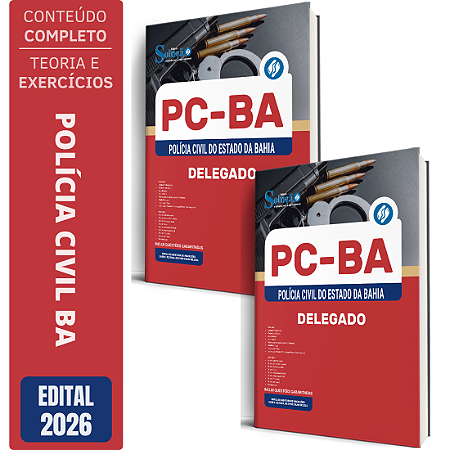 Apostila PC BA 2026 - Delegado de Polícia Civil