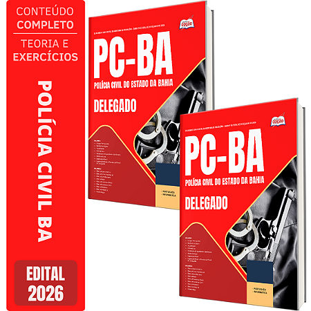 Apostila PC BA 2026 - Delegado de Polícia Civil