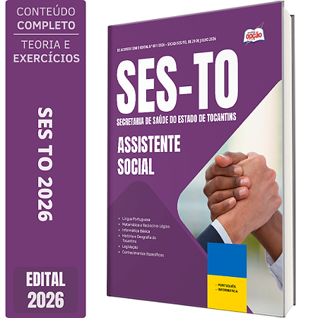 Apostila SES TO 2026 - Assistente Social