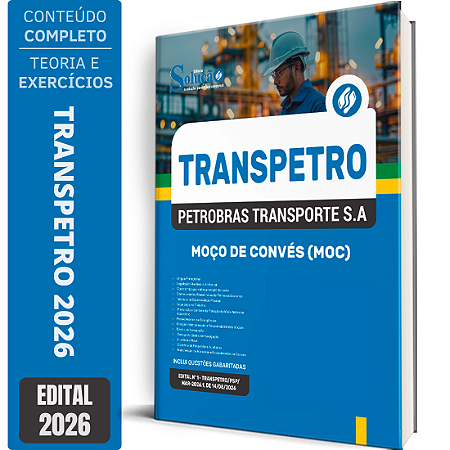 Apostila Transpetro 2026 - Moço de Convés (MOC)