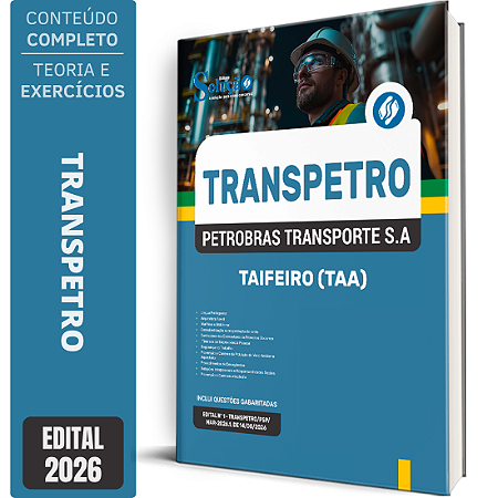 Apostila Transpetro 2026 - Taifeiro (TAA)