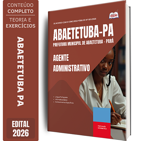 Apostila Prefeitura de Abaetetuba PA 2026 - Agente Administrativo