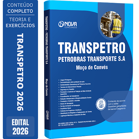 Apostila Transpetro 2026 - Moço de Convés (MOC)