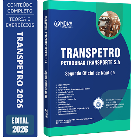 Apostila Transpetro 2026 - Segundo Oficial de Náutica (2ON)