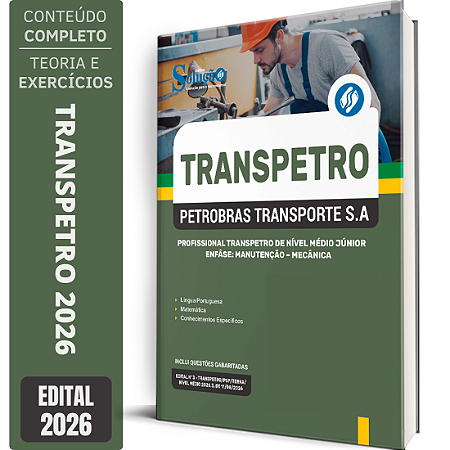 Apostila Transpetro 2026 Manutenção - Mecânica