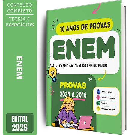 Apostila ENEM - 10 Anos de Provas (2025 a 2016)