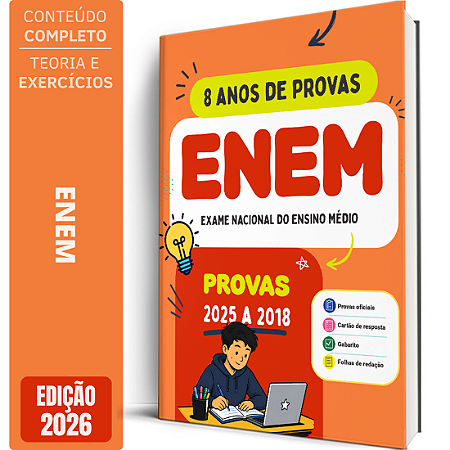 Apostila ENEM - 8 Anos de Provas (2025 a 2018)