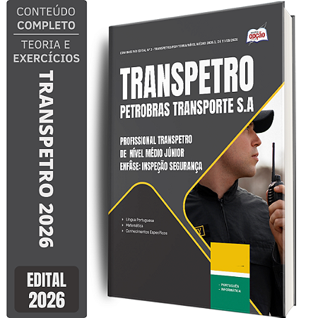 Apostila Transpetro 2026 - Segurança