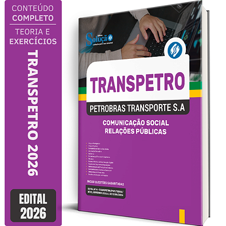 Apostila Transpetro 2026 Comunicação Social - Relações Públicas