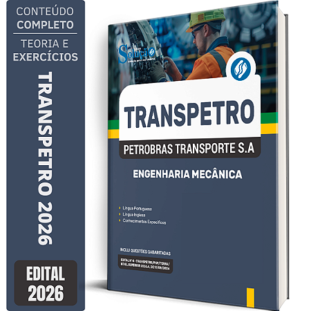 Apostila Transpetro 2026 - Engenharia Mecânica