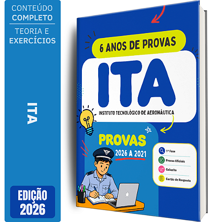 Apostila ITA - 6 Anos de Provas (2025 a 2020)