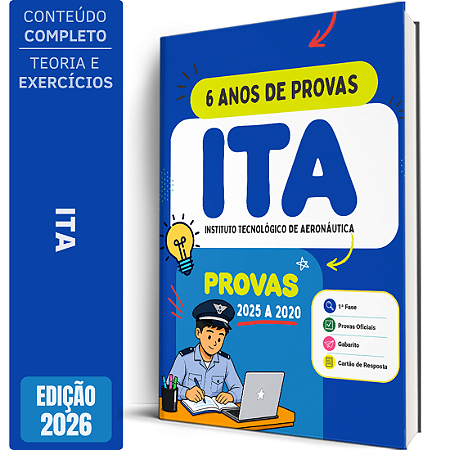 Apostila ITA - 6 Anos de Provas (2025 a 2020)