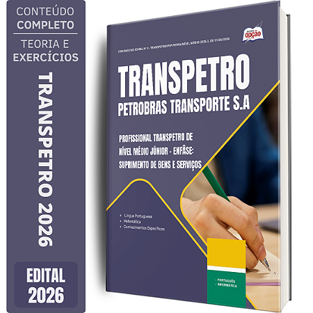 Apostila Transpetro 2026 - Suprimento de Bens e Serviços