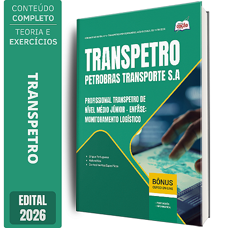 Apostila Transpetro 2026 - Monitoramento Logístico
