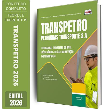 Apostila Transpetro 2026 Manutenção - Instrumentação