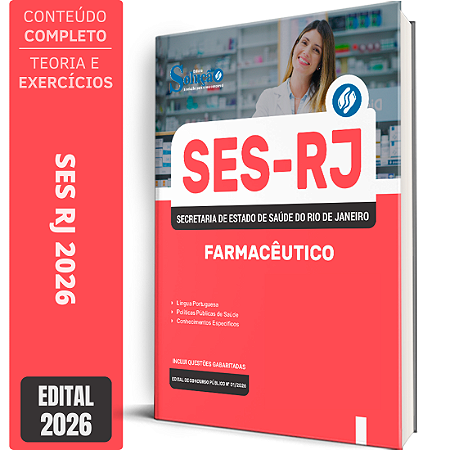 Apostila SES RJ 2026 - Farmacêutico