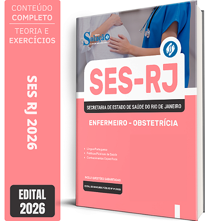 Apostila SES RJ 2026 - Enfermeiro (Obstetrícia)