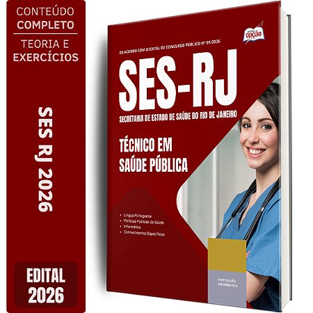 Apostila SES RJ 2026 - Técnico em Saúde Pública