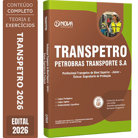 Apostila Transpetro 2026 - Engenharia de Produção