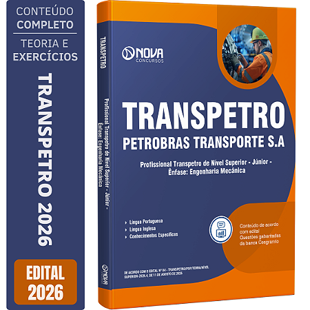 Apostila Transpetro 2026 - Engenharia Mecânica