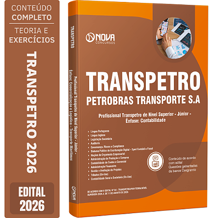 Apostila Transpetro 2026 - Contabilidade (Nível Superior)