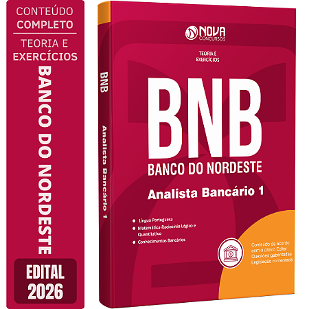 Apostila BNB 2026 - Analista Bancário 1