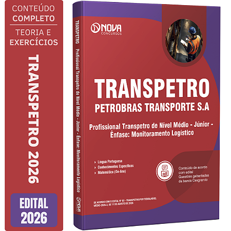 Apostila Transpetro 2026 - Monitoramento Logístico