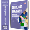 Apostila Prefeitura de Conceição do Almeida BA 2026 - Auxiliar de Serviços Gerais