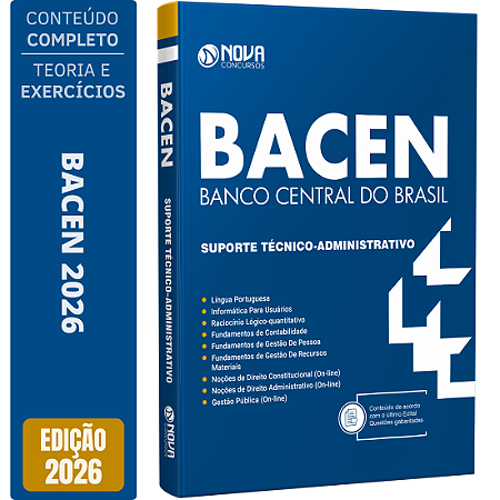 Apostila BACEN 2026 Técnico - Suporte Técnico Administrativo