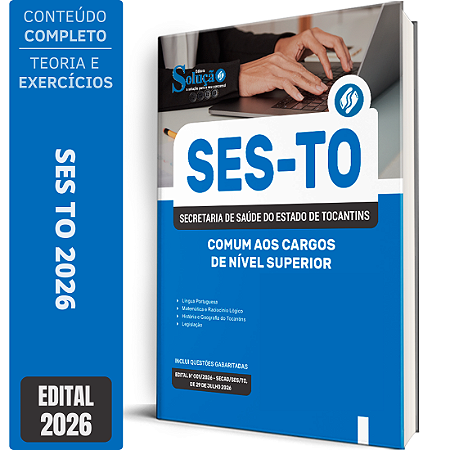 Apostila SES TO 2026 - Comum aos Cargos de Nível Superior
