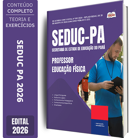 Apostila SEDUC PA 2026 - Professor Educação Física