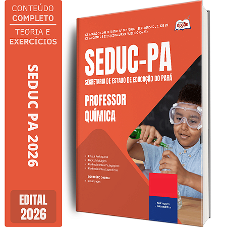 Apostila SEDUC PA 2026 - Professor Química