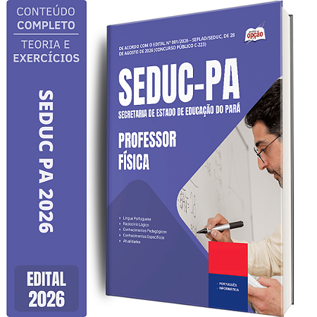 Apostila SEDUC PA 2026 - Professor Física