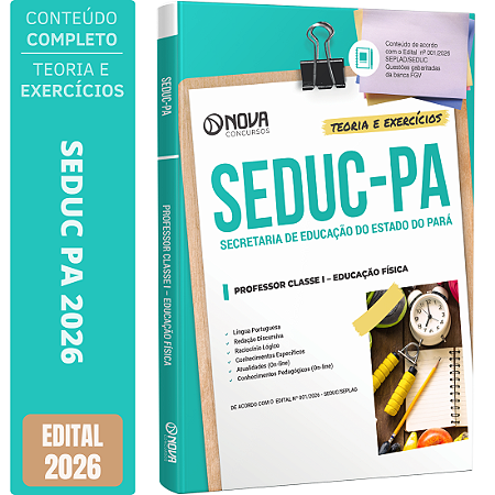 Apostila SEDUC PA 2026 - Professor Educação Física