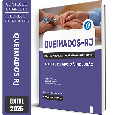 Apostila Prefeitura de Queimados RJ 2026 - Agente de Apoio à Inclusão