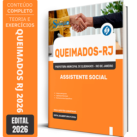 Apostila Prefeitura de Queimados RJ 2026 - Assistente Social