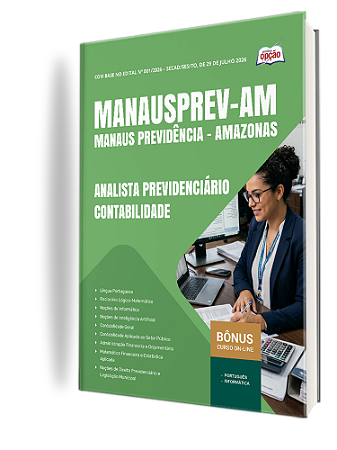 Apostila MANAUSPREV 2026 Analista Previdenciário - Contabilidade