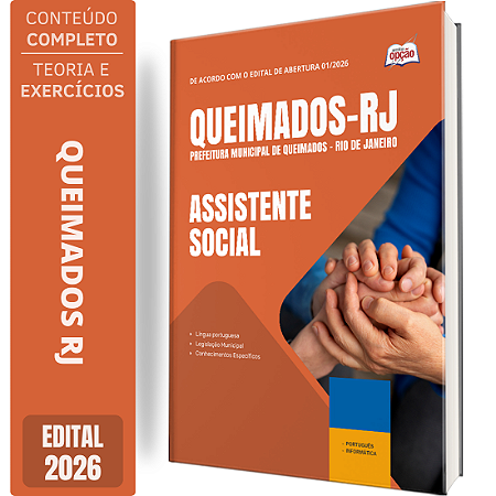 Apostila Prefeitura de Queimados RJ 2026 - Assistente Social
