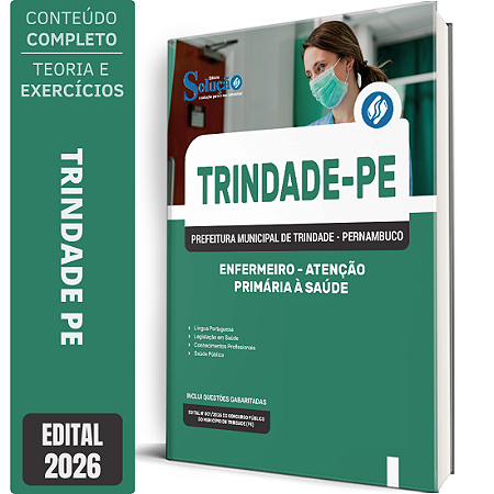 Apostila Prefeitura de Trindade PE 2026 Enfermeiro - Atenção Primária à Saúde