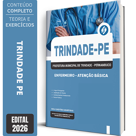 Apostila Prefeitura de Trindade PE 2026 Enfermeiro - Atenção Básica