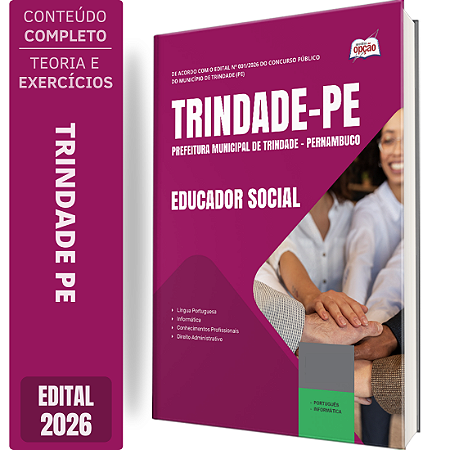 Apostila Prefeitura de Trindade PE 2026 - Educador Social