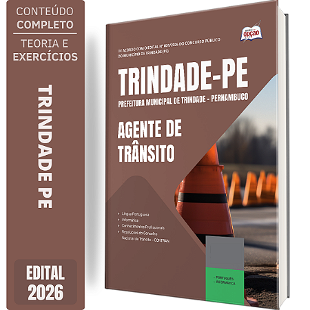 Apostila Prefeitura de Trindade PE 2026 - Agente de Trânsito