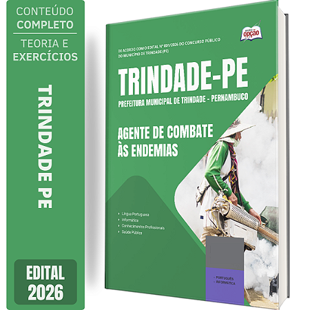 Apostila Prefeitura de Trindade PE 2026 - Agente de Combate às Endemias