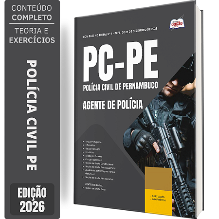 Apostila PC PE 2026 - Agente de Polícia