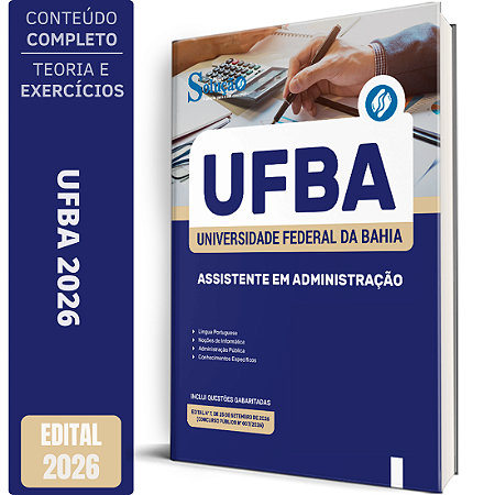 Apostila UFBA 2026 - Assistente em Administração