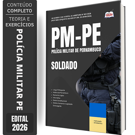 Apostila PM PE 2026 - Soldado