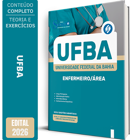 Apostila UFBA 2026 - Enfermeiro/Área